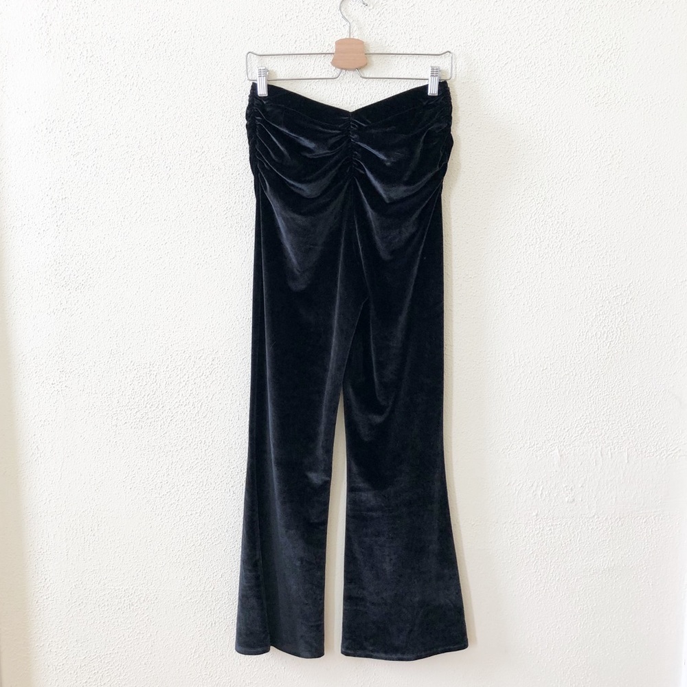Michael Costello x Revolve Ruched Flared Pant S - Picture 6 of 6